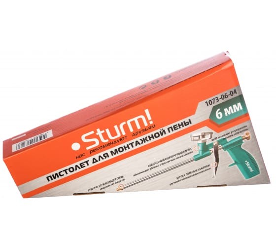 Пистолет для монтажной пены STURM