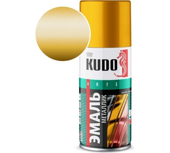 Аэрозоль KUDO KU-1028 золото 520мл купить 