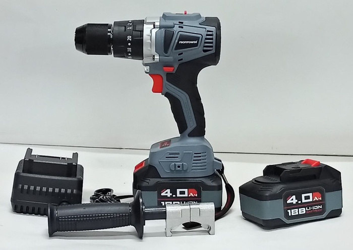 Шуруповерт аккумуляторная  бесщеточн. PROFIPOWER MKDHP-18v