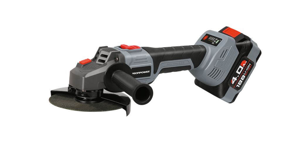 УШМ 125 аккумуляторная  бесщеточн. PROFIPOWER MKDGA-18v