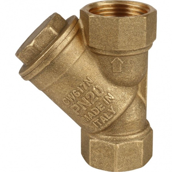 Фильтр косой латунный 1.1/4"