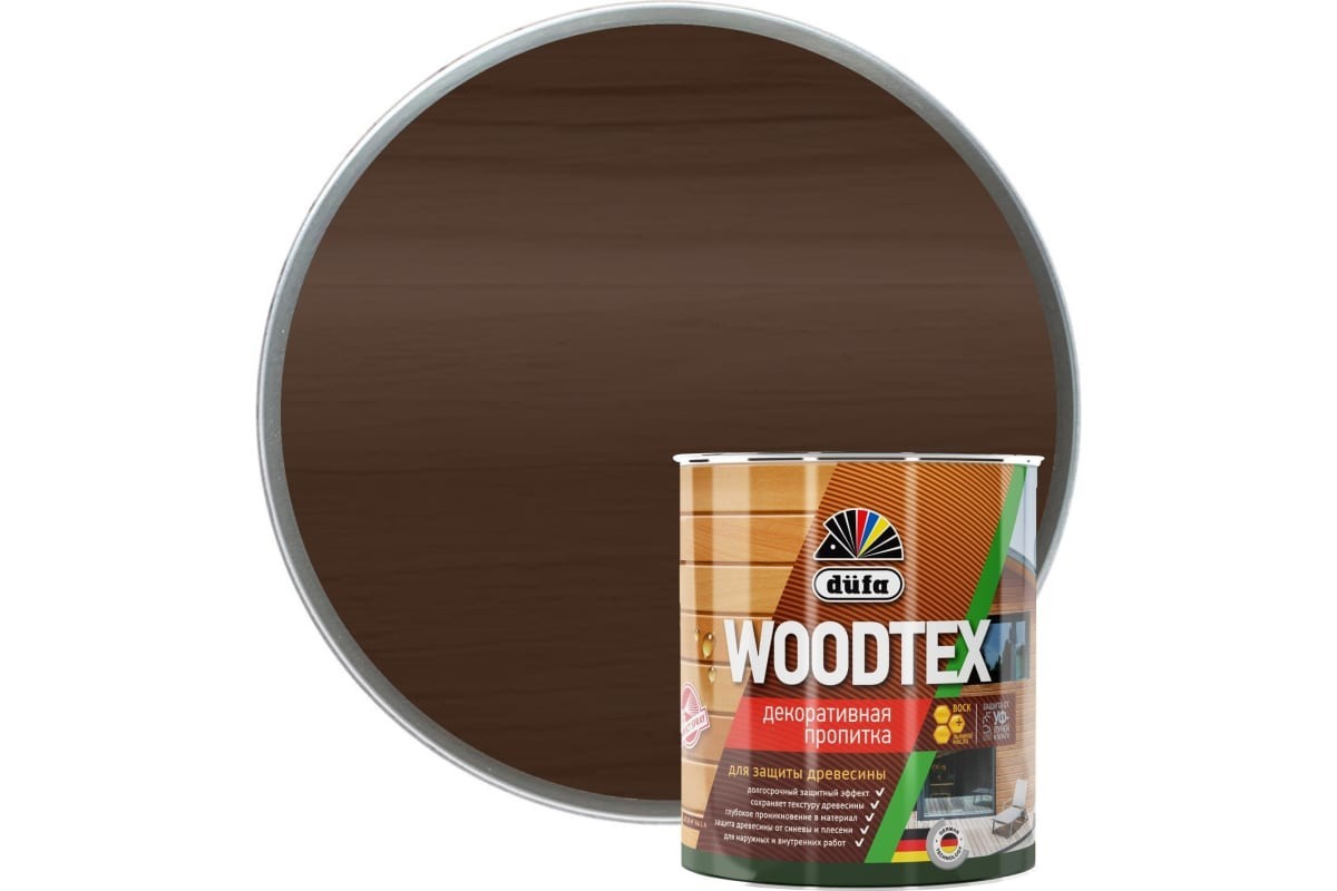Пропитка Dufa Wood Tex венге, 0.9 л