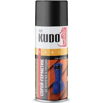 Аэрозоль герметизирующий спрей черный KU-H302 купить