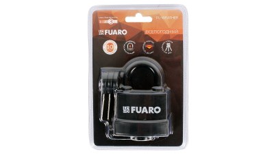 Замок навесной FUARO 3650 Black 42535