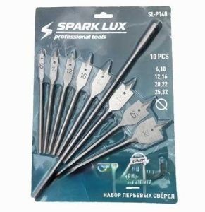 Набор перовых сверл по дереву SPARKLUX  10 предметов